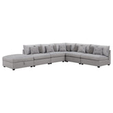 Orleans Furniture - Coaster - Cambria 6-piece Upholstered Modular Sectional Sofa Grey - 551511-S6A