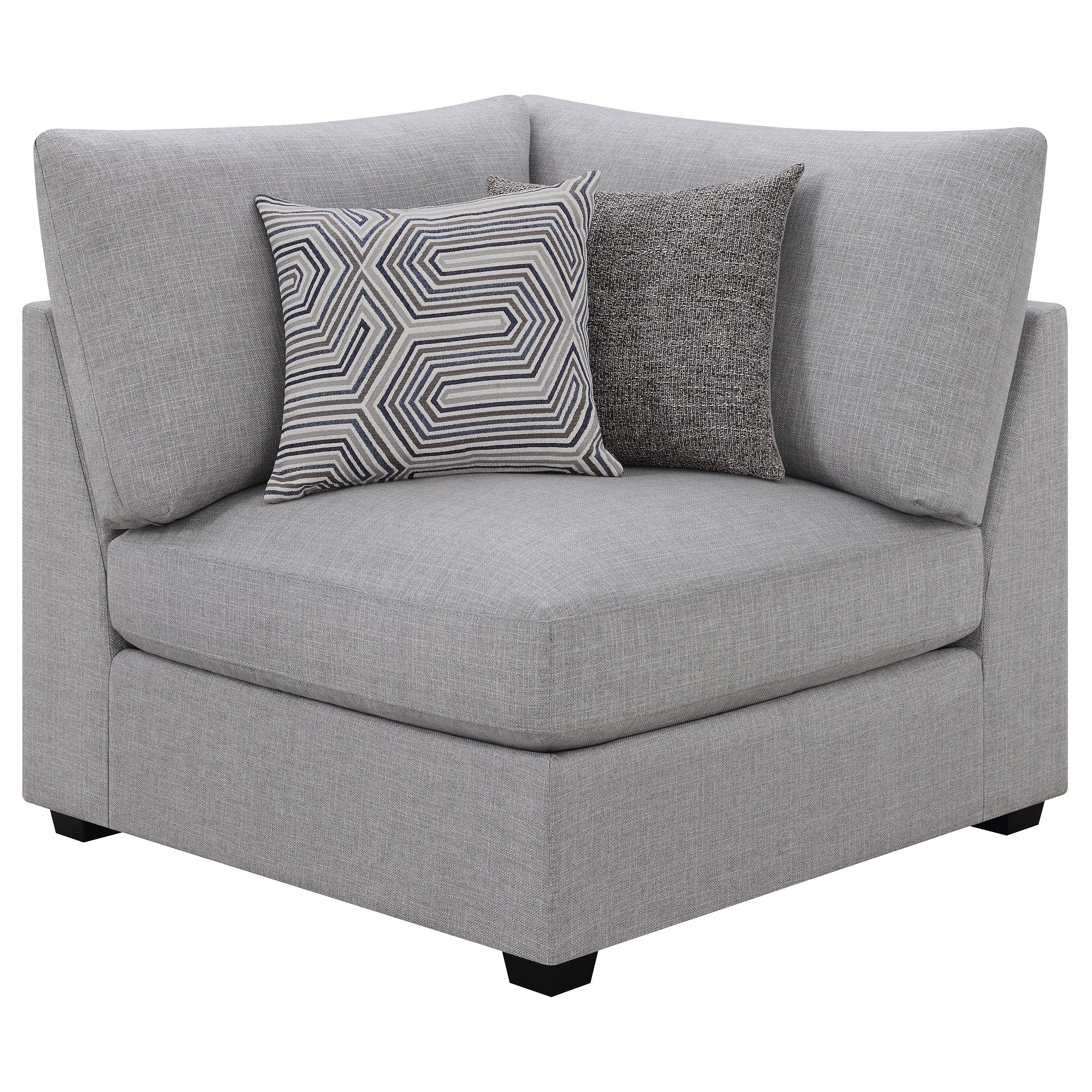 Orleans Furniture - Coaster - Cambria Upholstered Corner Grey - 551512