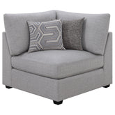 Orleans Furniture - Coaster - Cambria Upholstered Corner Grey - 551512