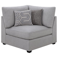 Orleans Furniture - Coaster - Cambria Upholstered Corner Grey - 551512