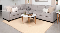 Orleans Furniture - Coaster - Georgina 4-piece Upholstered Modular Sectional Sofa Beige - 551705-SET