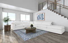 Orleans Furniture - Coaster - Raleigh 6-piece Boucle Upholstered Modular Sectional Ivory - 551751-SET