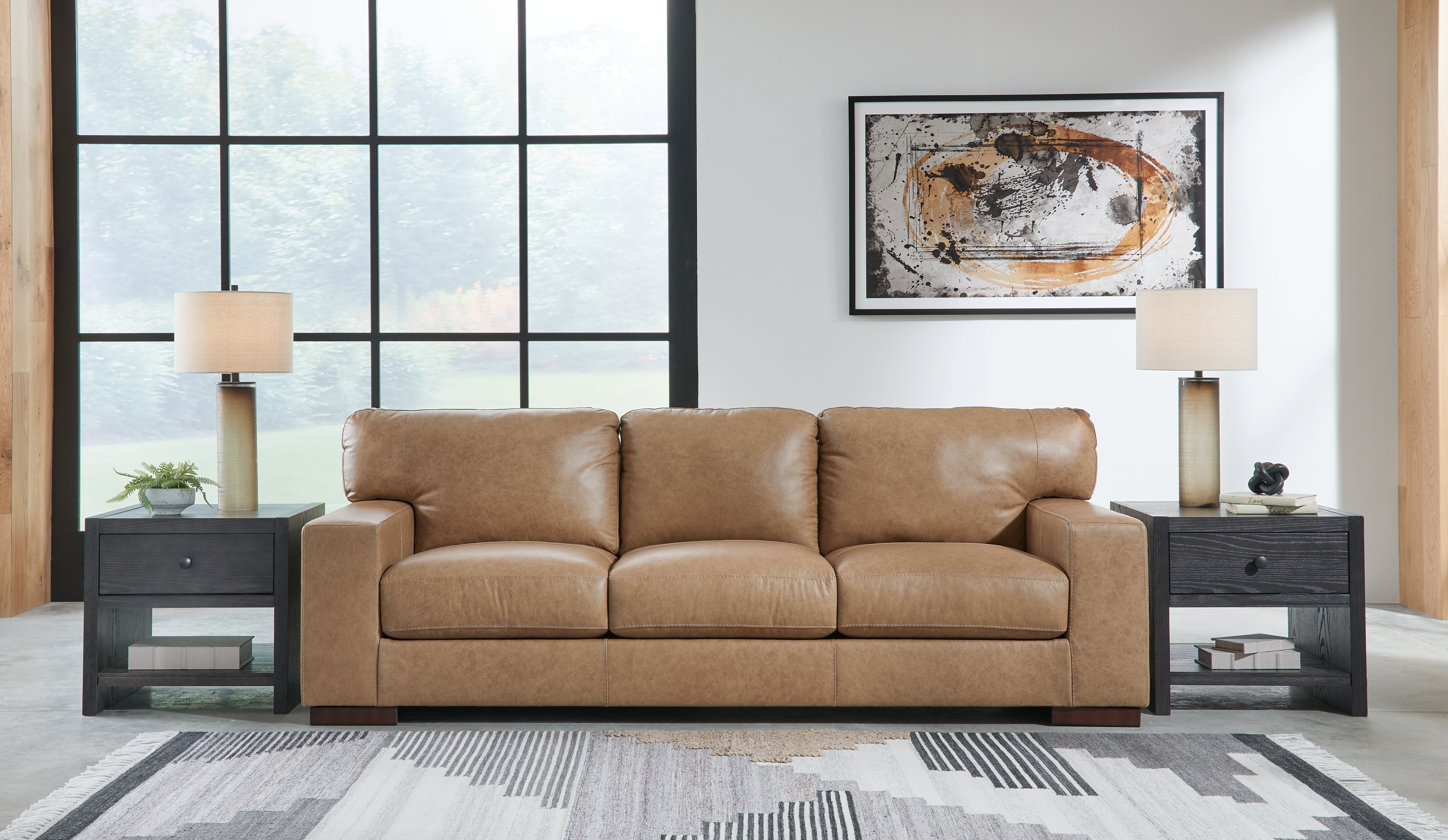 Orleans Furniture - Ashley Furniture - Lombardia Living Room - Sofa / Tumbleweed - 5730238