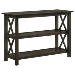 Orleans Furniture - Coaster - Rachelle 2-shelf Wood Entryway Console Table Deep Merlot - 5910