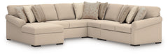 Orleans Furniture - Ashley Furniture - LadyMae Sectional - RAF 2-Piece Sectional with Chaise / Twill - 59404S6