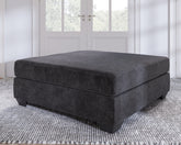 Orleans Furniture - Ashley Furniture - Lavernett Living Room - Oversized Accent Ottoman / Charcoal - 5960308