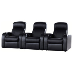 Orleans Furniture - Coaster - Cyrus 3-piece Upholstered Home Theater Seating - 600001-S3B