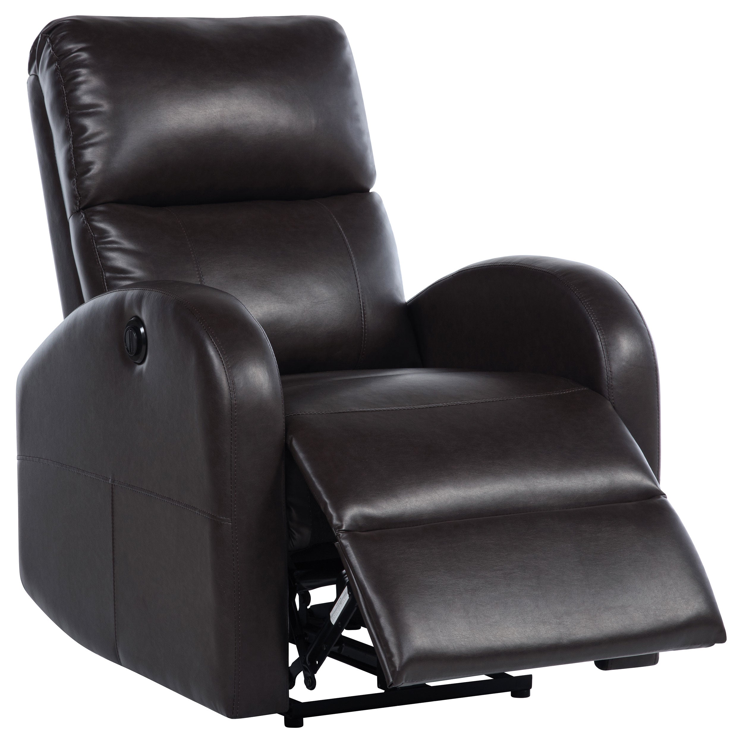 Orleans Furniture - Coaster - Grant Upholstered Power Recliner Chair Brown - 601500P