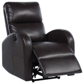 Orleans Furniture - Coaster - Grant Upholstered Power Recliner Chair Brown - 601500P