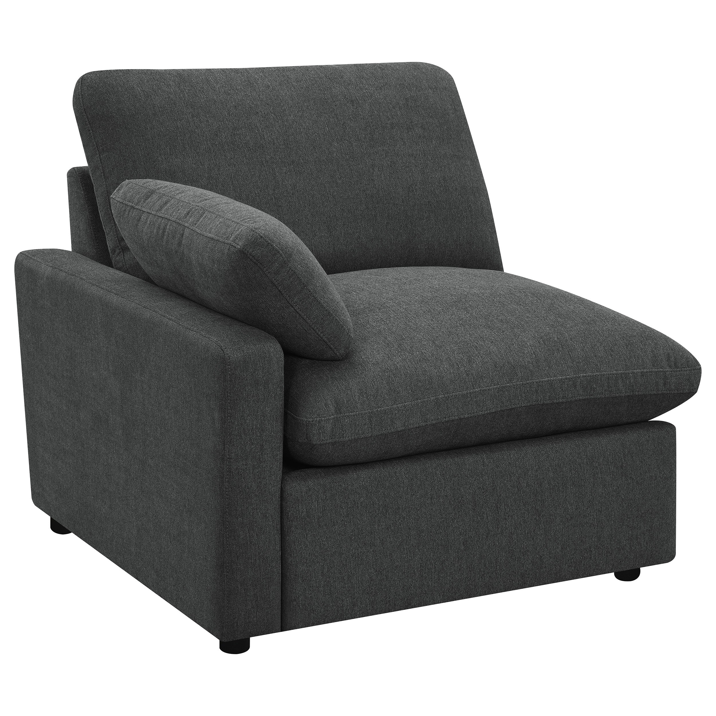 Orleans Furniture - Coaster - Collins Modular LAF Power Recliner Dark Grey - 609530LRP