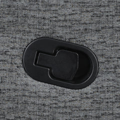 Bahrain Upholstered LAF Recliner Charcoal