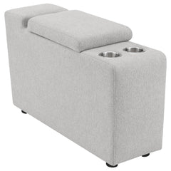 Orleans Furniture - Coaster - Collins Upholstered Modular Storage Console Grey - 609560CON