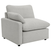 Orleans Furniture - Coaster - Collins Modular LAF Power Recliner Grey - 609560LRP