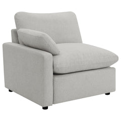 Orleans Furniture - Coaster - Collins Modular LAF Power Recliner Grey - 609560LRP