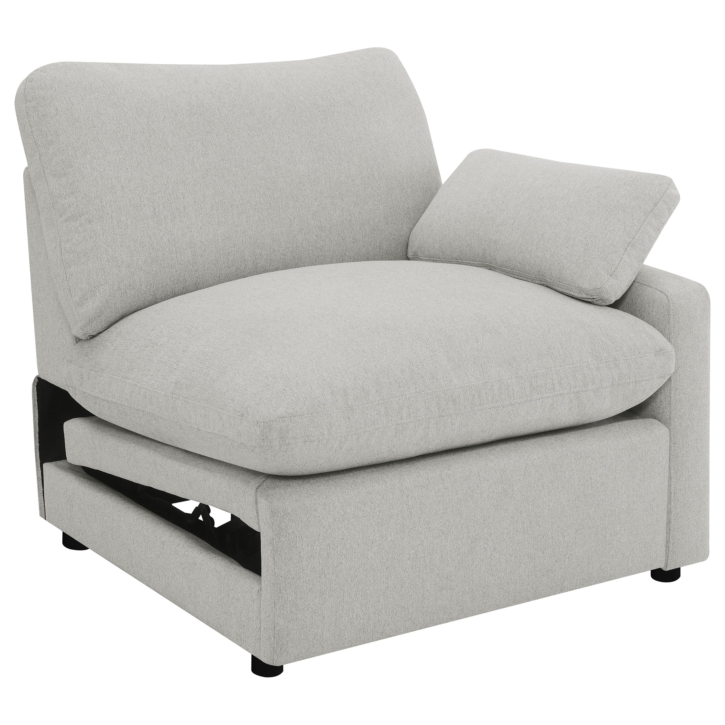 Orleans Furniture - Coaster - Collins Modular RAF Power Recliner Grey - 609560RRP