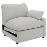 Orleans Furniture - Coaster - Collins Modular RAF Power Recliner Grey - 609560RRP