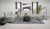 Orleans Furniture - Coaster - Greenfield 3-piece Power Reclining Sofa Set Dove Grey - 610261P-S3