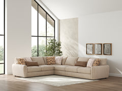 Orleans Furniture - Ashley Furniture - Seyler Sectional - LAF 4-Piece Sectional / Sand - 61405S2