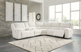Orleans Furniture - Ashley Furniture - Keensburg Sectional - 3-Piece Power Reclining Sectional / Linen - 61807S1