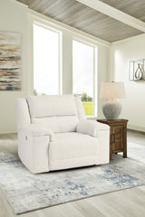 Orleans Furniture - Ashley Furniture - Keensburg Living Room - Wide Seat Power Recliner / Linen - 6180782