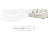 Orleans Furniture - Ashley Furniture - Chessington Sectional - LAF 3-Piece Sectional / Ivory - 61904S5