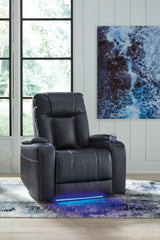 Orleans Furniture - Ashley Furniture - Feazada Living Room - PWR Recliner/ADJ Headrest / Shadow - 6620513