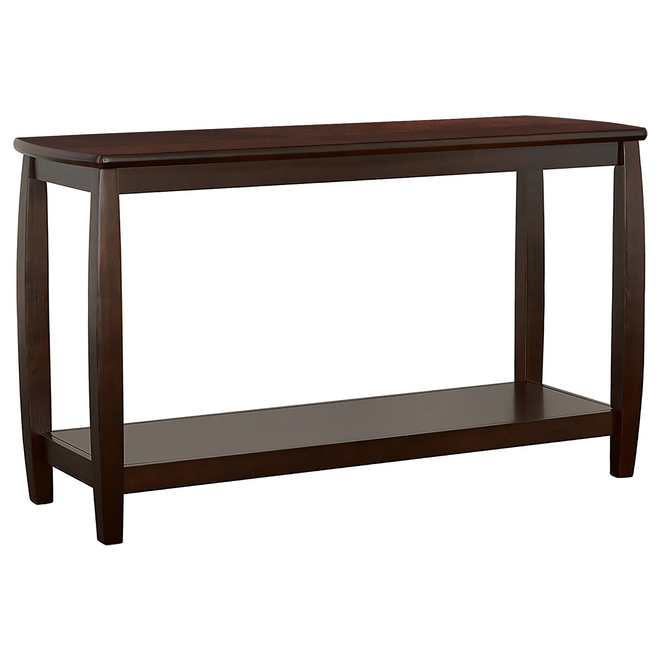 Orleans Furniture - Coaster - Dixon Wood Entryway Console Table with Shelf Cappuccino - 701079