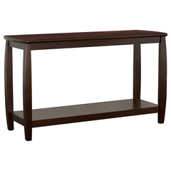 Orleans Furniture - Coaster - Dixon Wood Entryway Console Table with Shelf Cappuccino - 701079