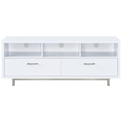 Casey 2-drawer Engineered Wood 60-inch TV Stand White