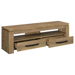 Elkton 2-drawer Engineered Wood 59-inch TV Stand Mango
