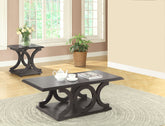 Orleans Furniture - Coaster - Shelly 2-piece Coffee and End Table Set Cappuccino - 703148-S2