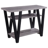 Orleans Furniture - Coaster - Stevens 2-shelf Engineered Wood Entryway Console Table Grey - 705399