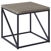 Orleans Furniture - Coaster - Birdie Square Engineered Wood End Table Sonoma Grey - 705617
