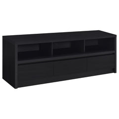 Orleans Furniture - Coaster - Rutland 59-inch 3-drawer TV Stand Media Console Black - 705802