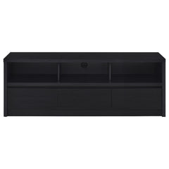 Rutland 59-inch 3-drawer TV Stand Media Console Black