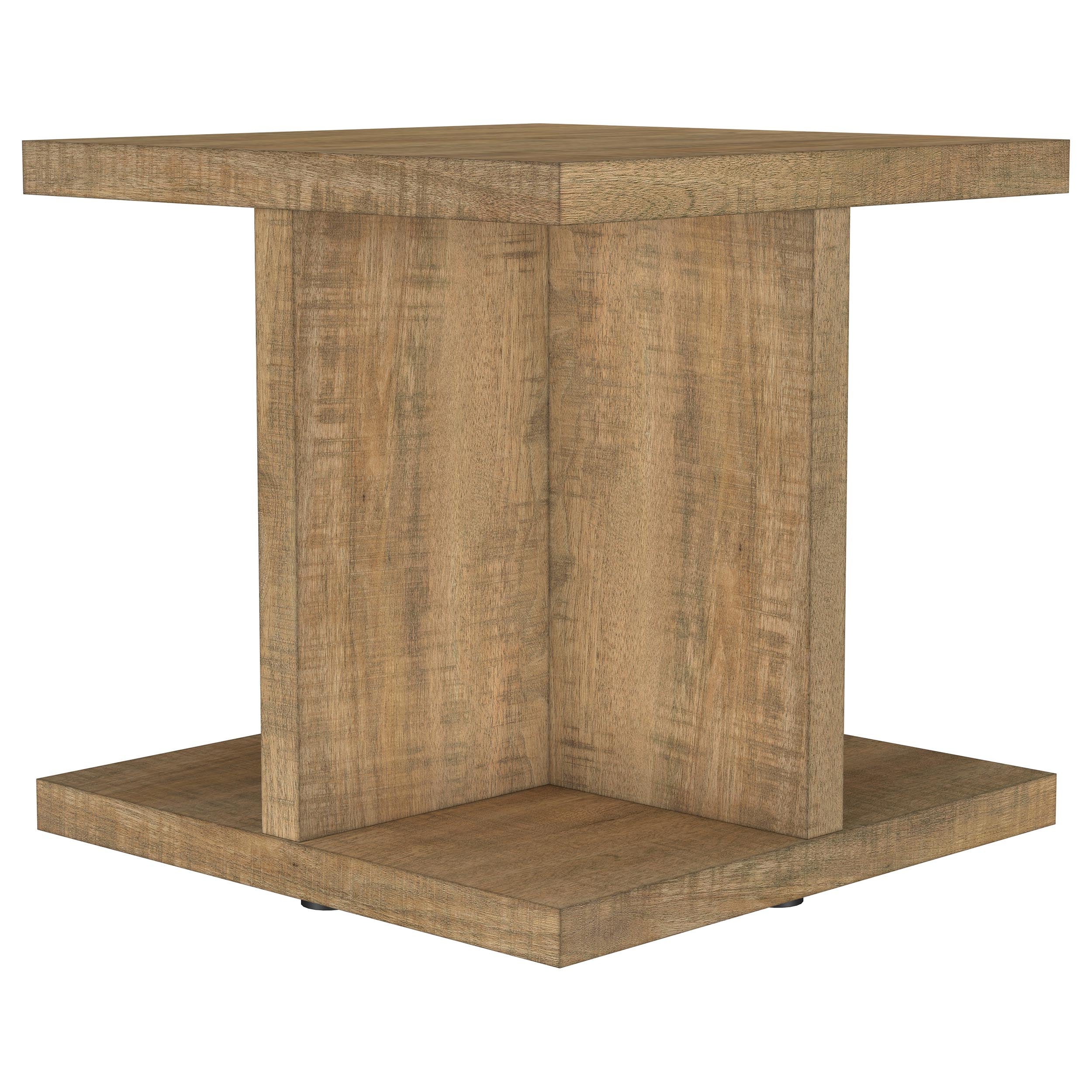 Orleans Furniture - Coaster - Cortona Square Engineered Wood End Side Table Mango - 706177