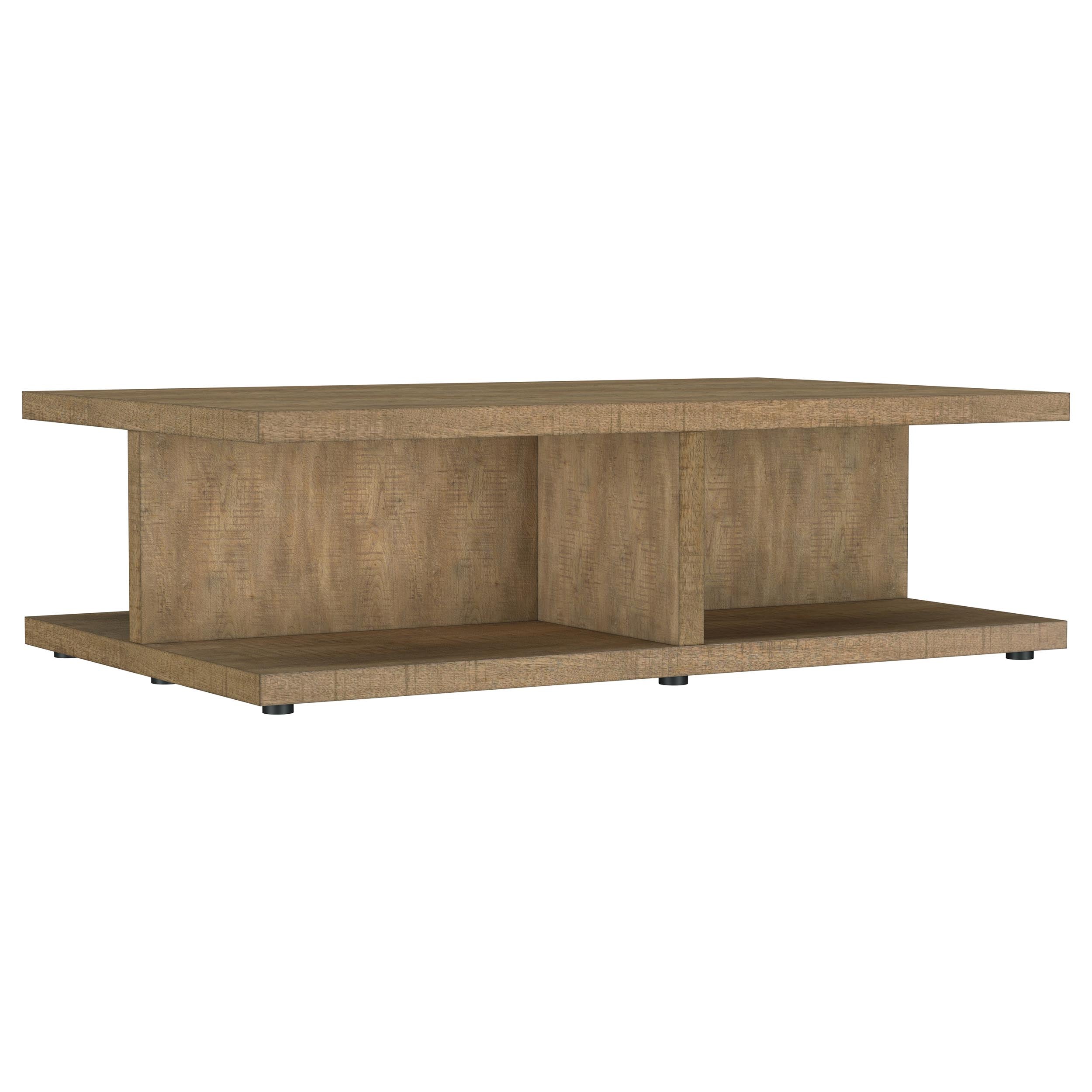 Orleans Furniture - Coaster - Cortona Square Engineered Wood Cocktail Coffee Table Mango - 706178
