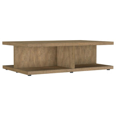 Orleans Furniture - Coaster - Cortona Square Engineered Wood Cocktail Coffee Table Mango - 706178