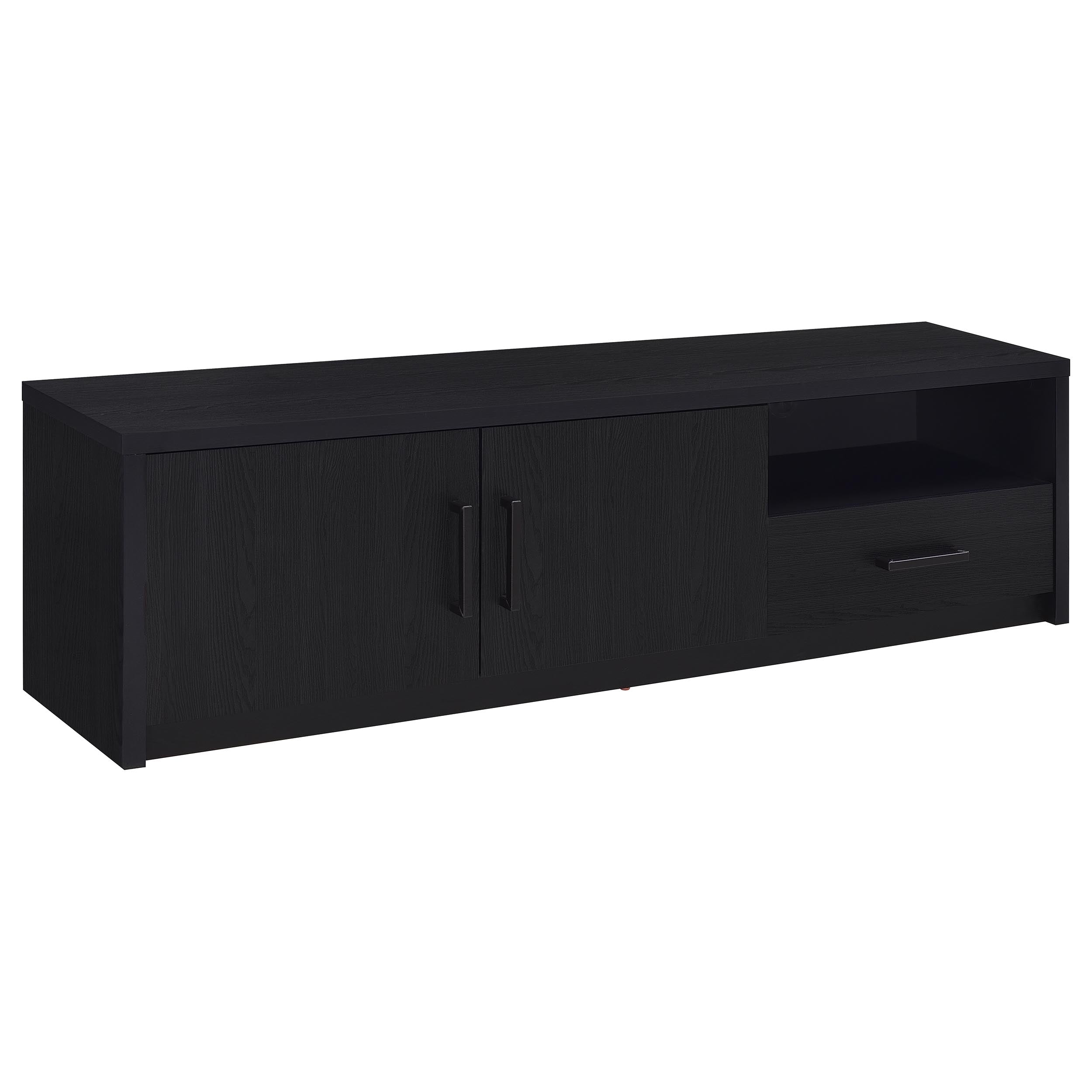 Orleans Furniture - Coaster - Murray 70-inch 2-door TV Stand Media Console Black - 706213