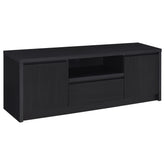 Orleans Furniture - Coaster - Winfield 60-inch 2-door TV Stand Media Console Black - 706222