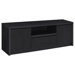 Orleans Furniture - Coaster - Winfield 60-inch 2-door TV Stand Media Console Black - 706222