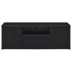 Winfield 60-inch 2-door TV Stand Media Console Black