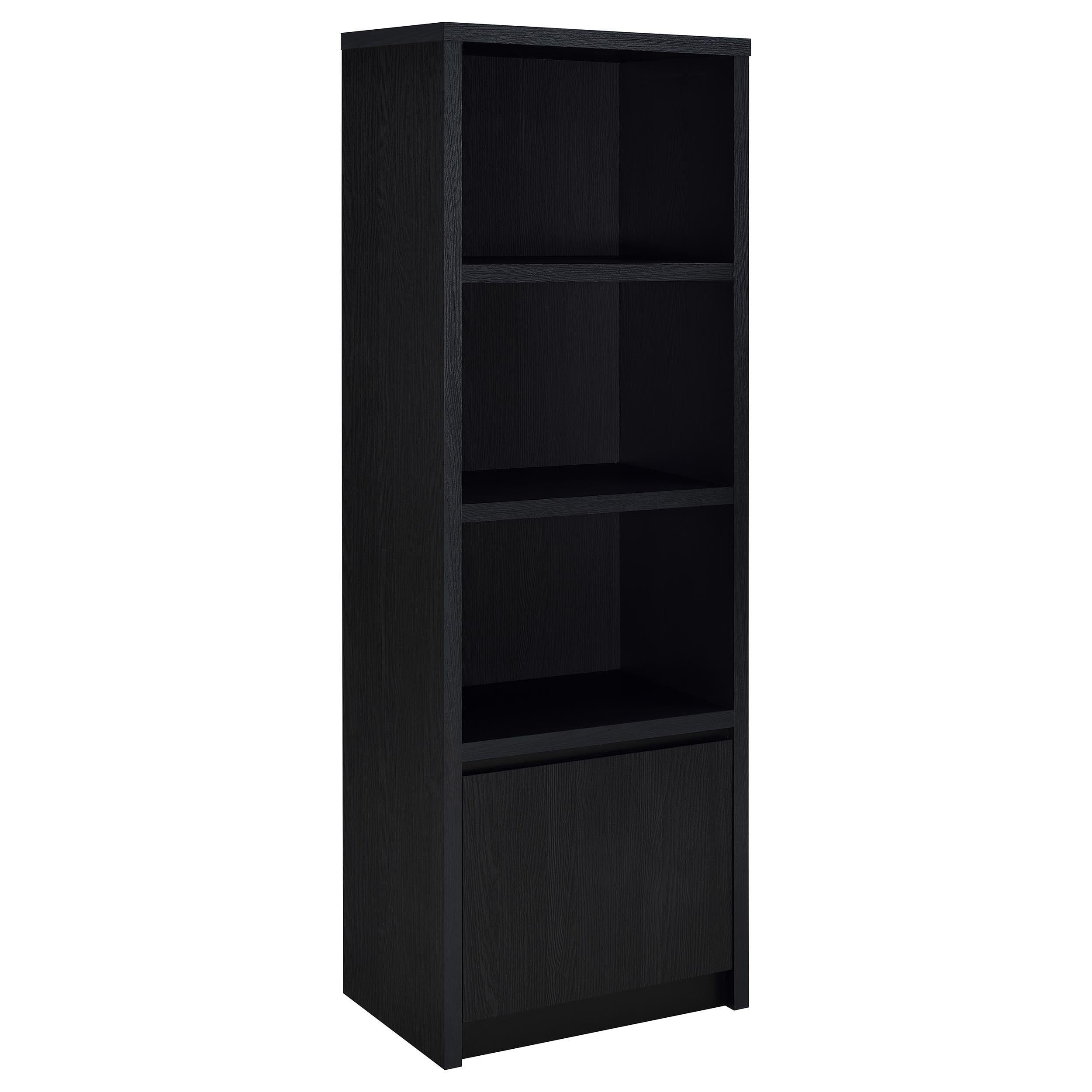 Orleans Furniture - Coaster - Winfield 3-sheld Media Tower Entertainment Pier Black - 706224