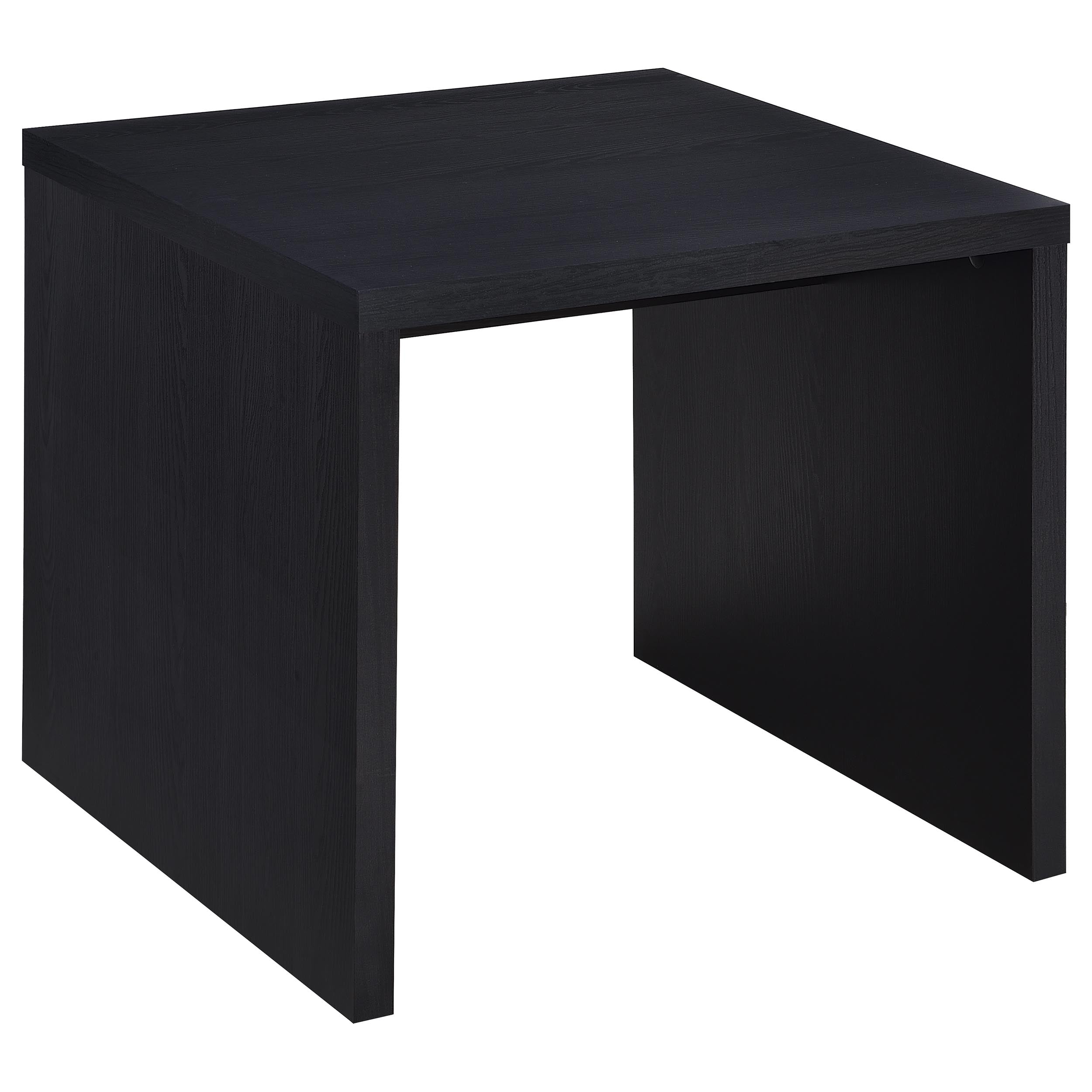 Orleans Furniture - Coaster - Knapp Engineered Wood Square Side End Table Black - 706227