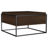 Orleans Furniture - Coaster - Fulton 30-inch Square Mango Wood Coffee Table Dark Brown - 706238