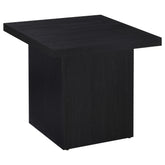 Orleans Furniture - Coaster - Max Square Engineered Laminate End Side Table Black - 706277
