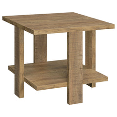 Orleans Furniture - Coaster - Dawn Square Engineered Wood End Table Mango Brown - 707717
