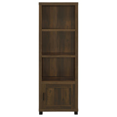 Sachin 3-shelf Engineered Wood Media Tower Dark Pine