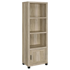 Orleans Furniture - Coaster - Sachin 3-shelf Engineered Wood Media Tower Distressed Pine - 707746