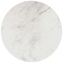 Avon 3-piece Marble Top Coffee and End Table Set White